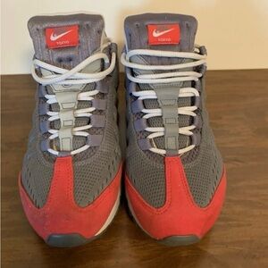 Nike Tokyo Gray and Red Sneakers